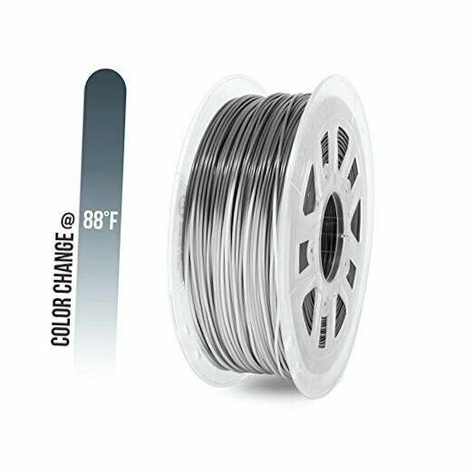 3mm (2.85mm) Abs Filament 1kg / 2.2lb For 3d Printers, Color Change To Gray