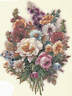 Ceramic Decals Mixed Floral Bouquet Daisy Chrysanthemum Rose Poppy