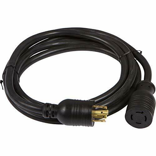 Morris Products Generator Power Cord Set – 20 Amps 12/4 40 Ft. 5.0 Kw Max Gen...