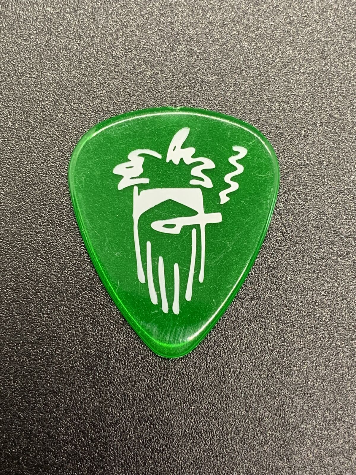 Zz Top Billy Gibbons 2020 Green Translucent Guitar Pick