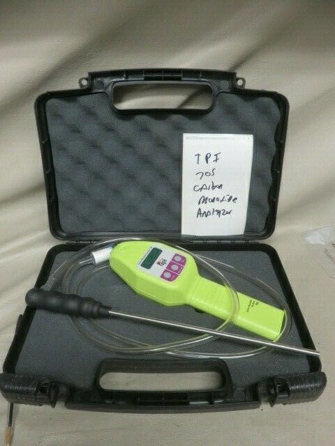 Tpi 705 Carbon Monoxide Tester Meter With Probe And Case
