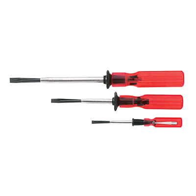 Klein Tools Sk234 3-piece Slotted Screw-holding Screwdriver Set