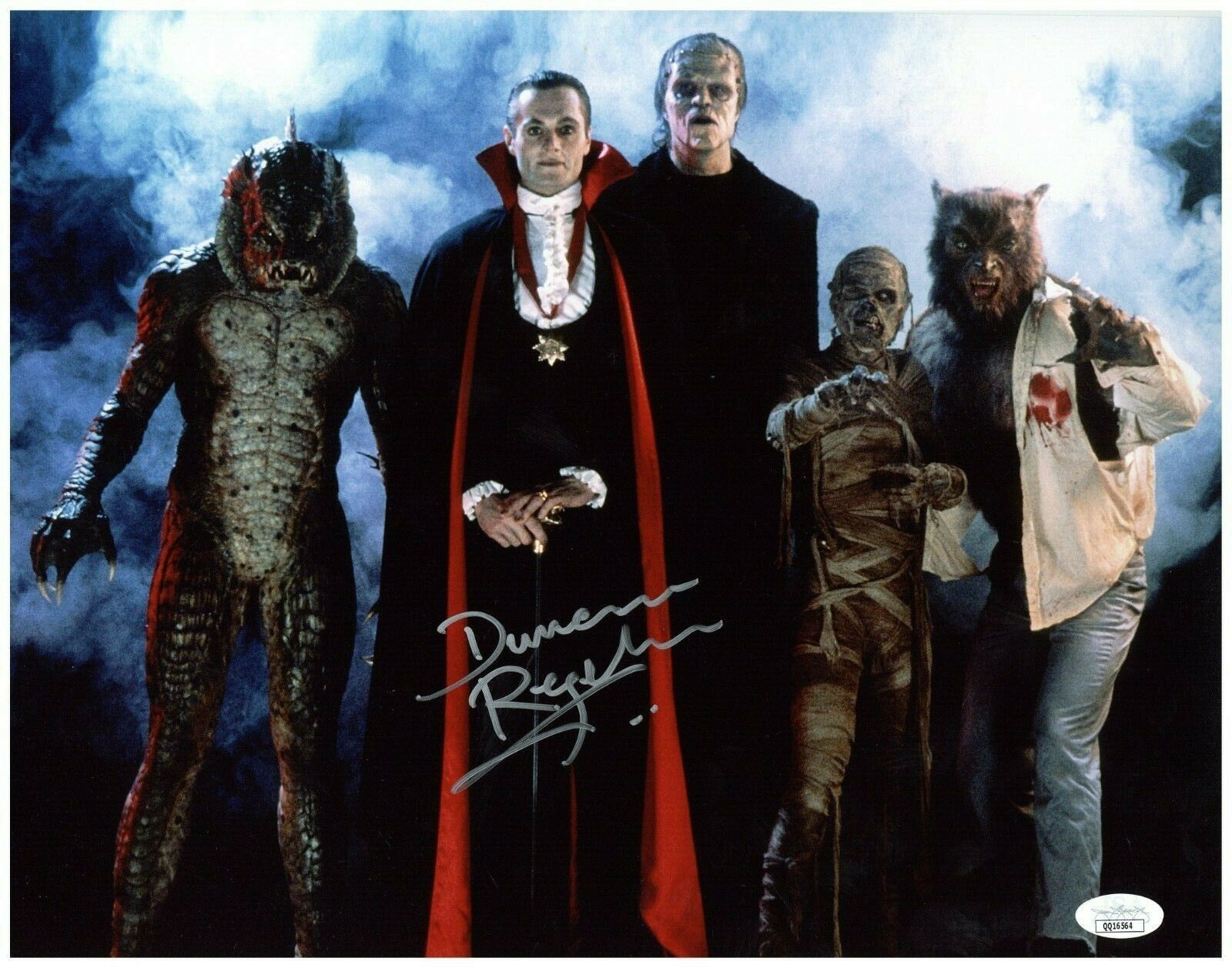 Duncan Regehr Autograph Signed 11x14 Photo - Monster Squad "dracula" (jsa Coa)