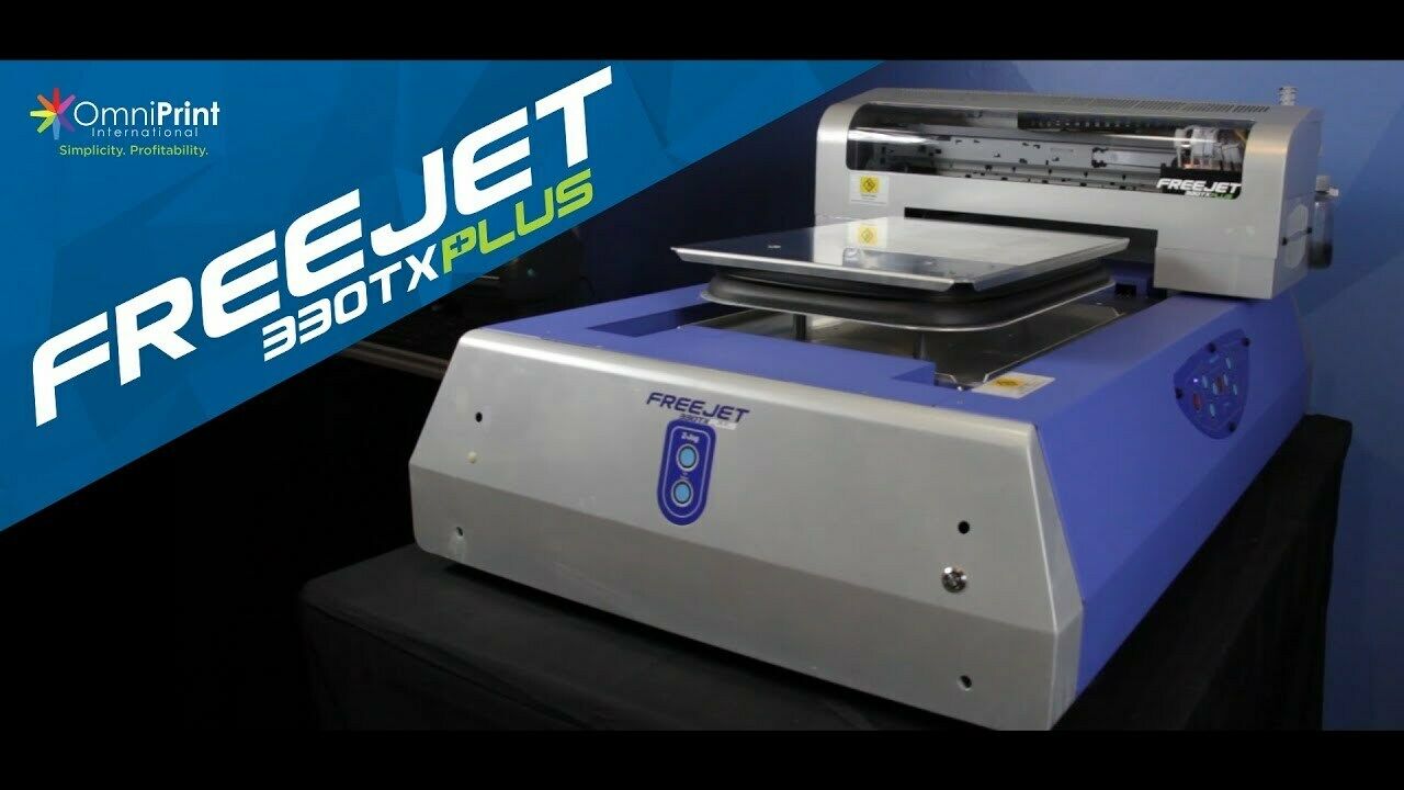 2019 Freejet 330tx Plus Dtg Printer System! With Platen!