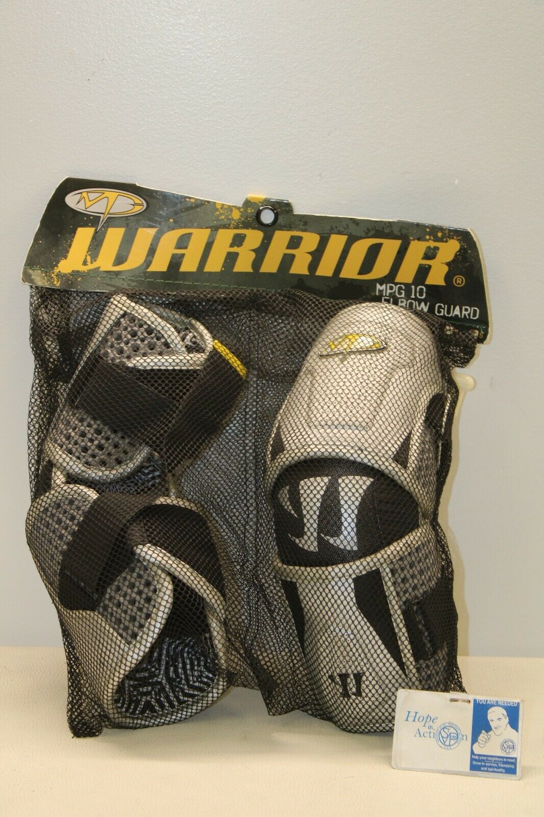 New Warrior Mpg10 Size Large Lacrosse Elbow Guard L