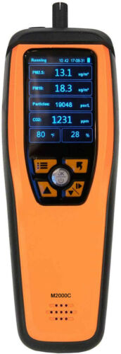 Temtop M2000c Air Quality Detector Pm2.5 Pm10 Co2 Particles Humidity Temperature