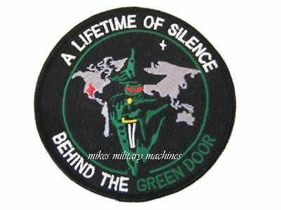 Usaf Black Ops Area 51 Behind The Green Door Military Space Intelligence Patch
