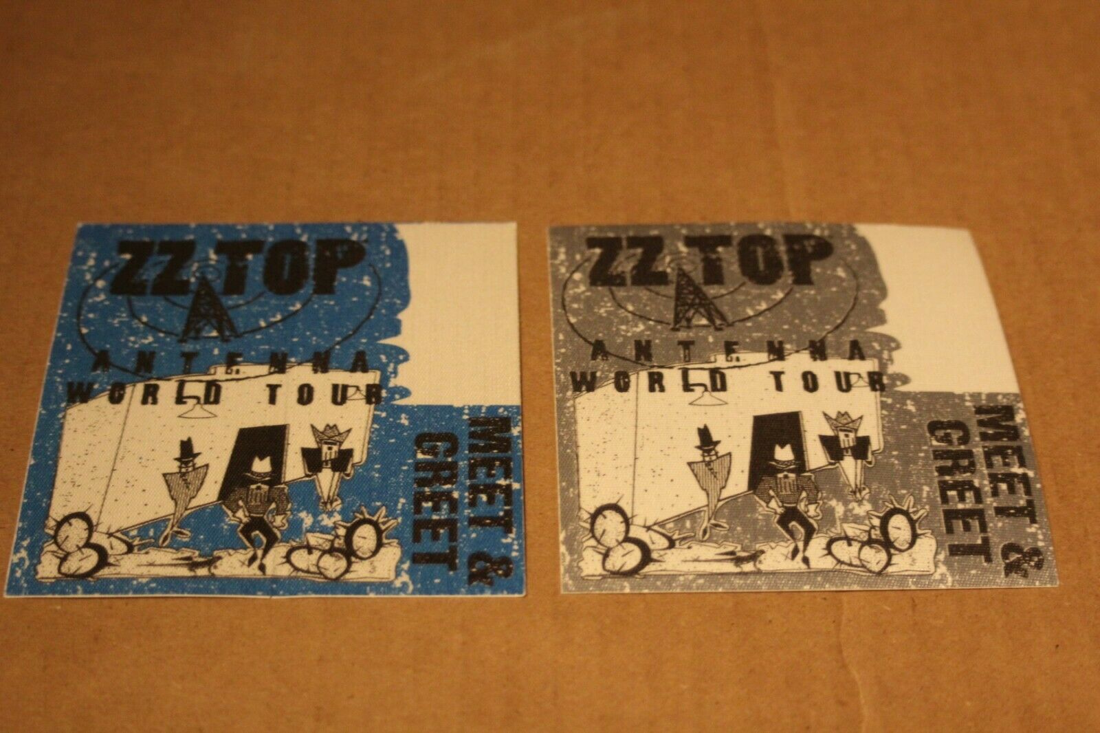 Zz Top  - 2x Unused Backstage Pass - Lot #15   - Free Postage -