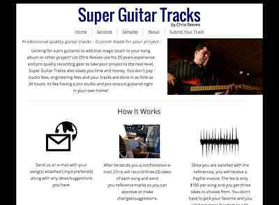 Professional Guitar Tracks For Your Song (3 Takes)