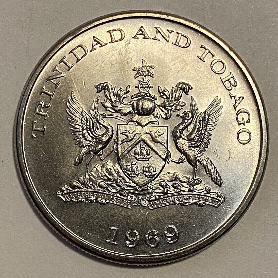 1969 Trinidad & Tobago 1 Dollar Km6 Unc