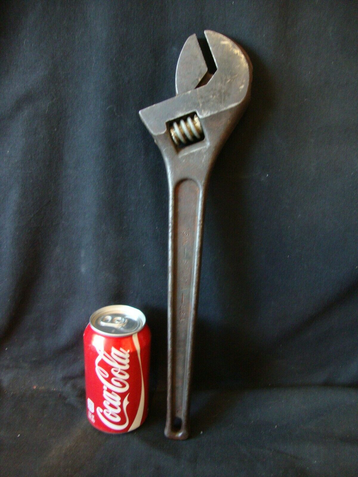 Vintage Sparta 15" Adjustable Wrench - A-315 Crescent Wrench Style - Usa