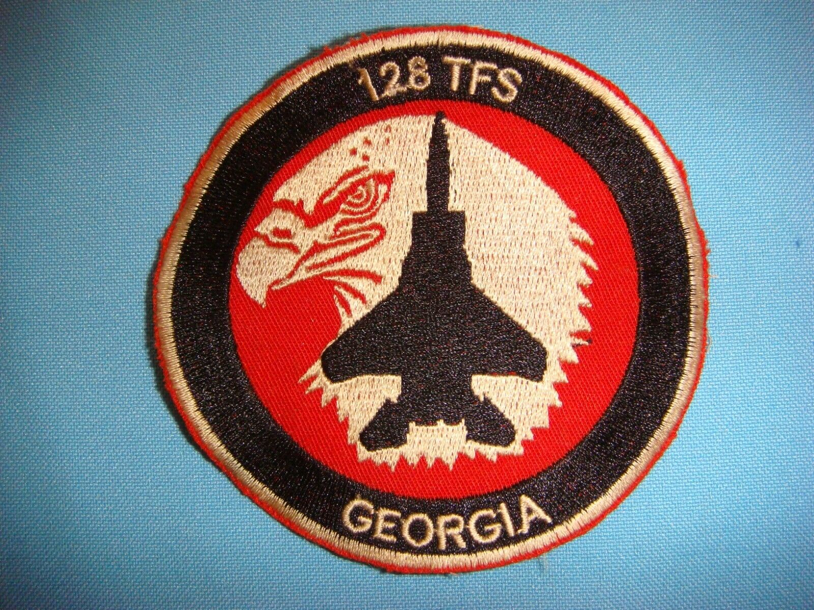 Patch Usaf 128th Tactical Fighter Sq Georgia Air National Guard