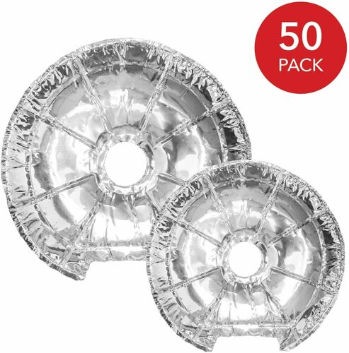 Stock Your Home Disposable Electric Stove Burner Covers (50 Pack)