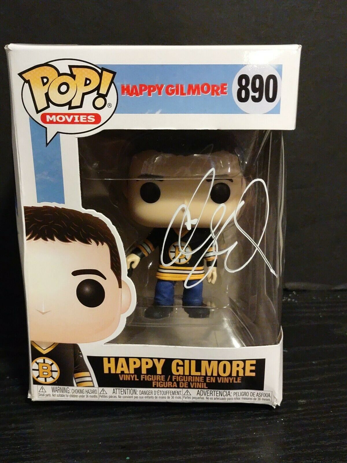 Adam Sandler Signed #890 Happy Gilmore Funko Pop! Figure No Reserve