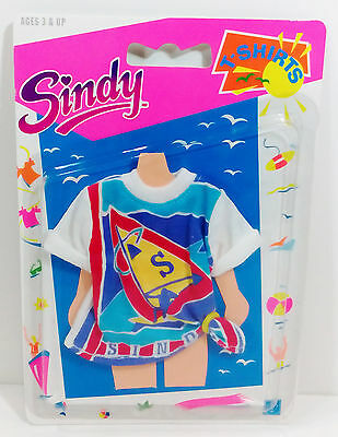 Vtg 90's 1991 Hasbro Sindy T-shirts Dress 8395 02 Brand New Unused #3