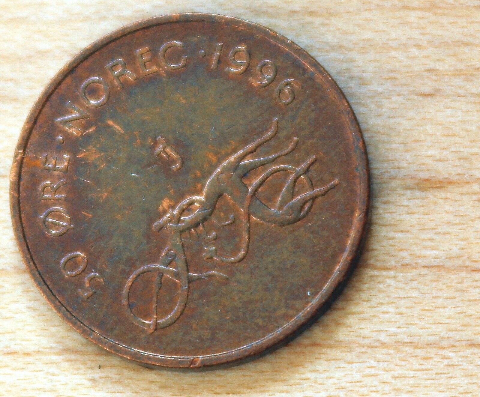 1996 Norway 50 Ore
