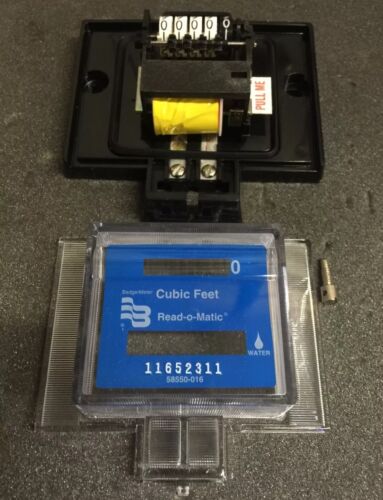 Badger Water Meter Pulse Remote 5/8-1" Cubic Feet