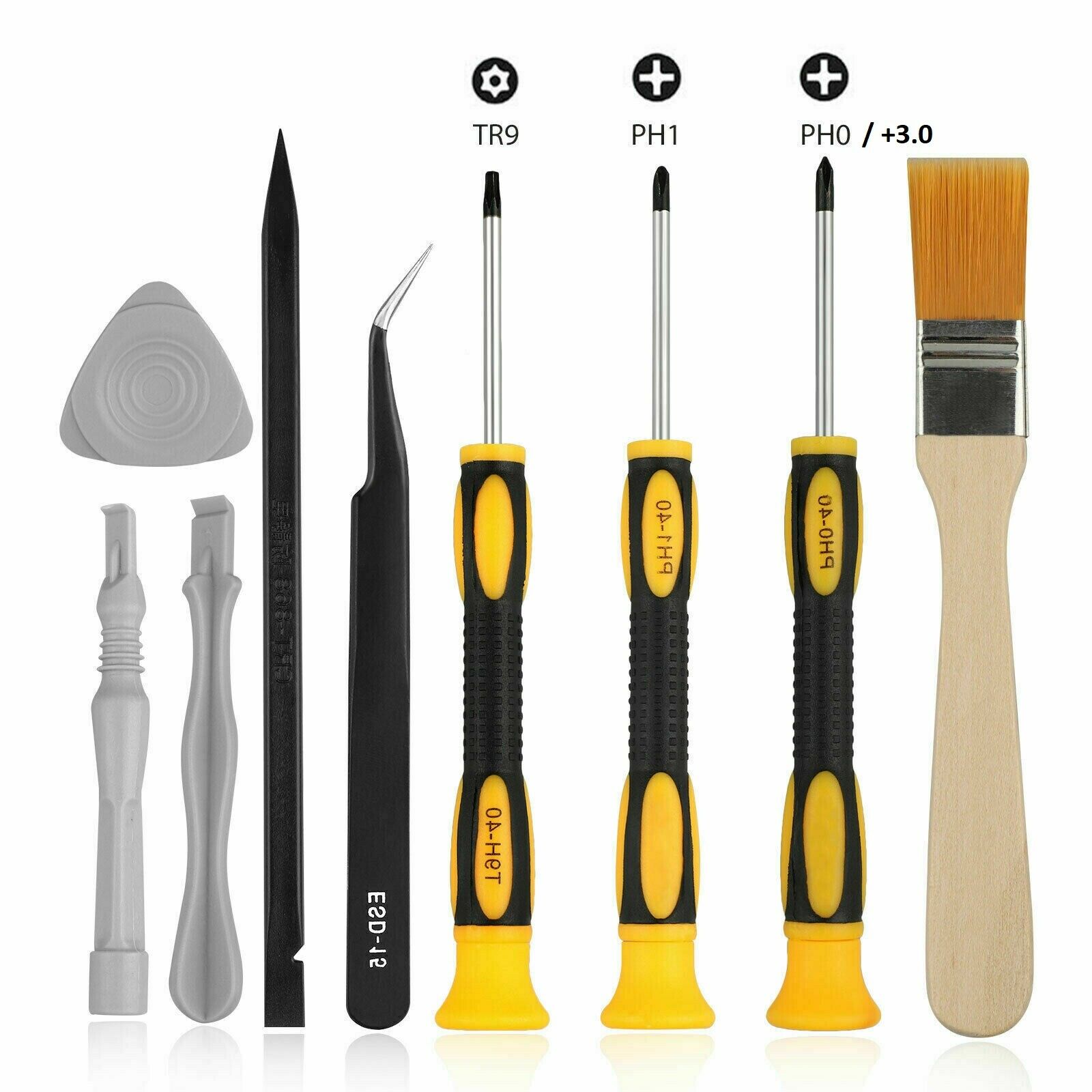 Screwdriver Opening Repair Cleaning Tool Kit For Ps4 Xbox Controller Console Set