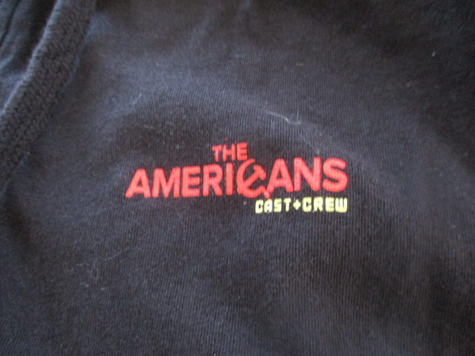 The Americans Keri Russell Matthew Rhys New L Cast & Crew Jacket Rare