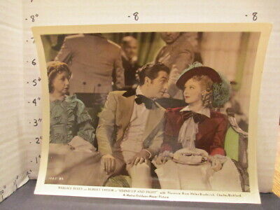 Movie Photo 1939 Stand Up & Fight Robert Taylor Florence Rice Couch Color