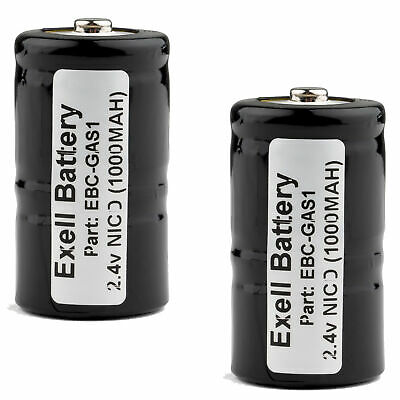 2pk 2.4v Gas Meter Battery For Tif8800, Tif8800a, Tif8806a, Tif8850 Usa Ship