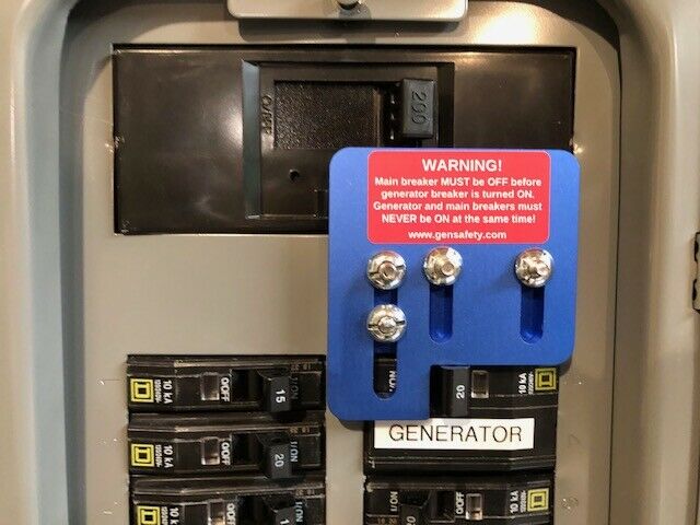 Nsd-200 Square D Qo & Homeline Series Generator Interlock 150 & 200 Amp Panel