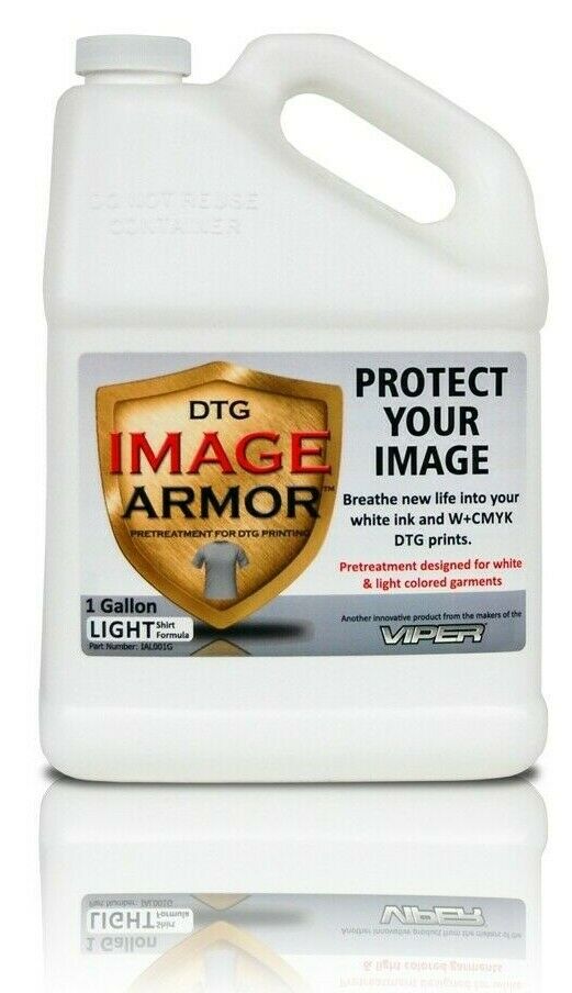 Image Armor Light Pretreatment For Direct-to-garment Printers Light Shirt Formua