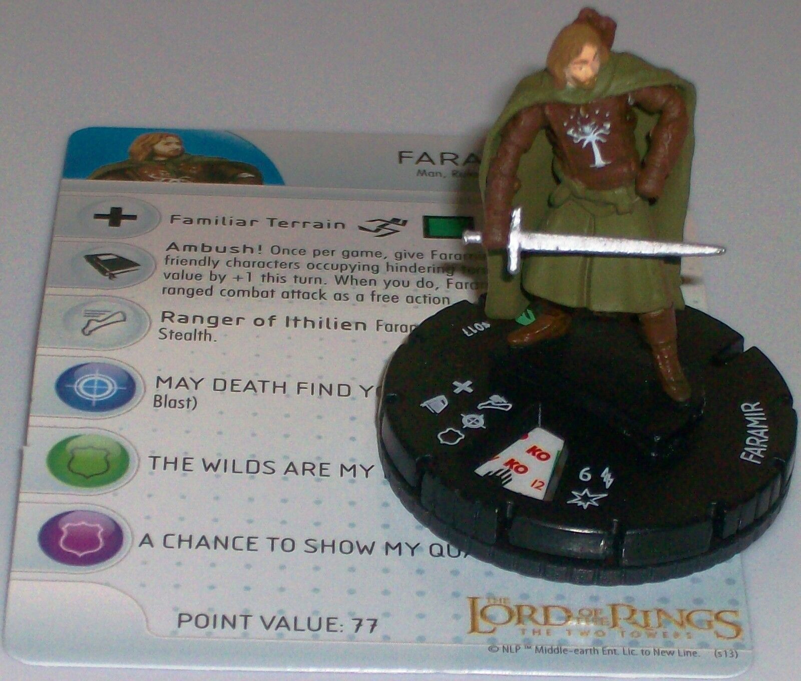 Faramir #017 Lord Of The Rings: The Two Towers Lotr Heroclix