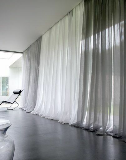 Solid White Sheer Window Curtain Voil In All Sizes - New Arrival Sale!!!