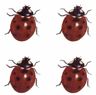 Red Black Ladybug Lady Bug Insect Select-a-size Waterslide Ceramic Decals Bx