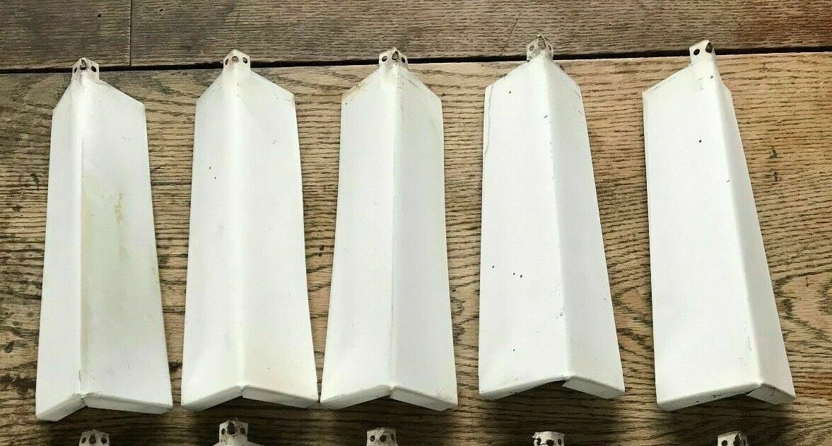 5 - New Aluminum Outside Siding Corner 8 Inches 5 Nails Included Free Shipping