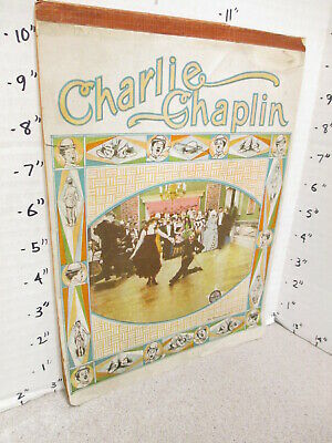 Charlie Chaplin 1916 Silent Movie Mutual The Count Paper School Tablet