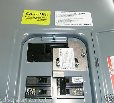 Fac-hom200i  Square D Homeline Generator Interlock Kit 200 Amp Listed