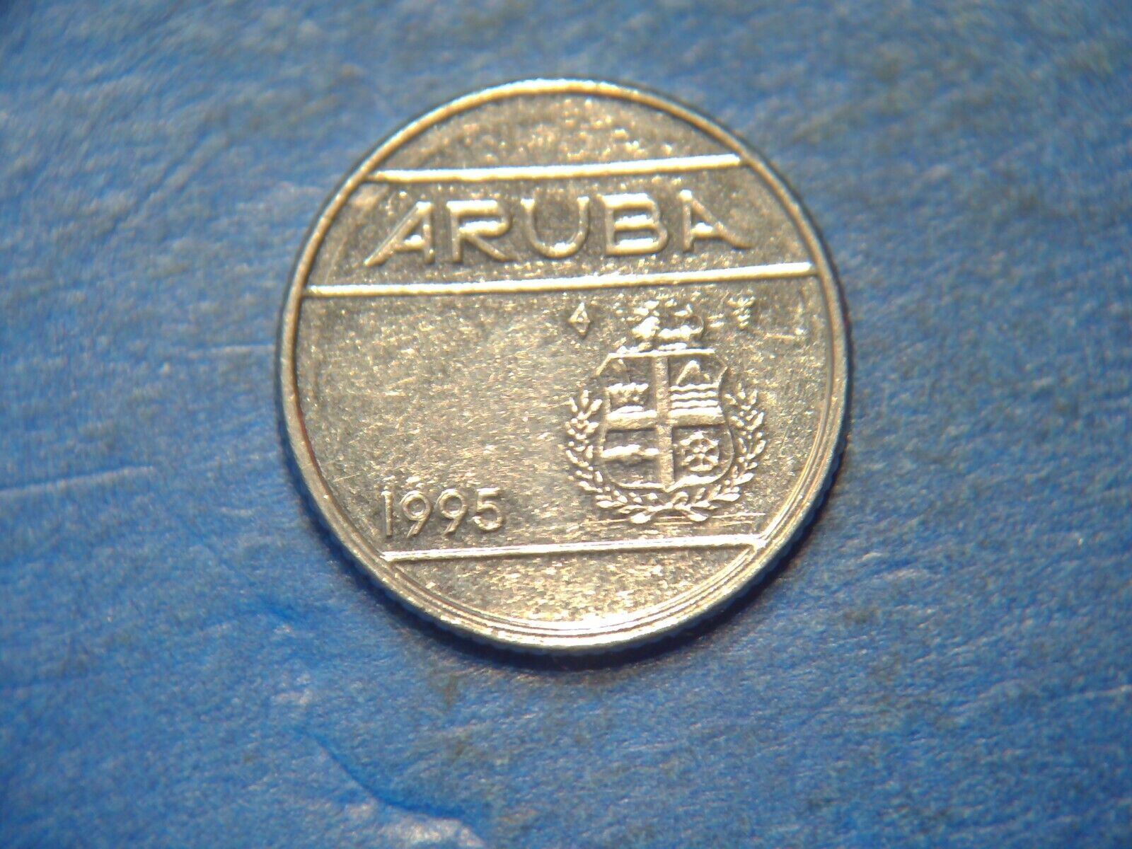 Aruba 10 Cents Km# 2 1995(u)     A760   I Combine Shipping