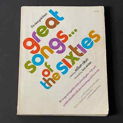 Vintage Great Songs Of The Sixties Playbook New York Times Milton Okun